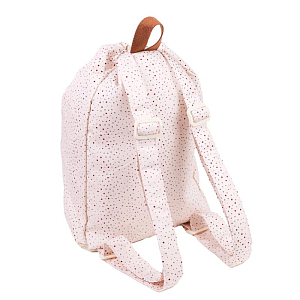 Рюкзак пляжный Mrs. Ertha "Net Unique Dots Koala", шоколадная крошка